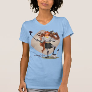 St. George's Day, Selfie mit einem Drachen T-Shirt