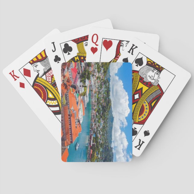 St. Georges, Grenada Spielkarten (Rückseite)