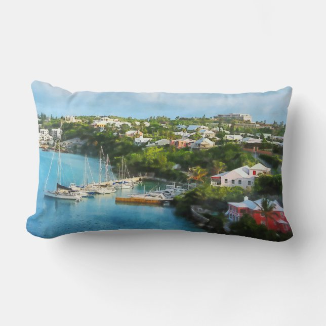 St. George's Harbour, Bermuda Lendenkissen (Vorderseite)