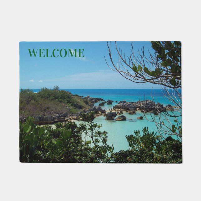 St. Georges' Parish Coastline, Bermuda Fußmatte (Vorderseite)