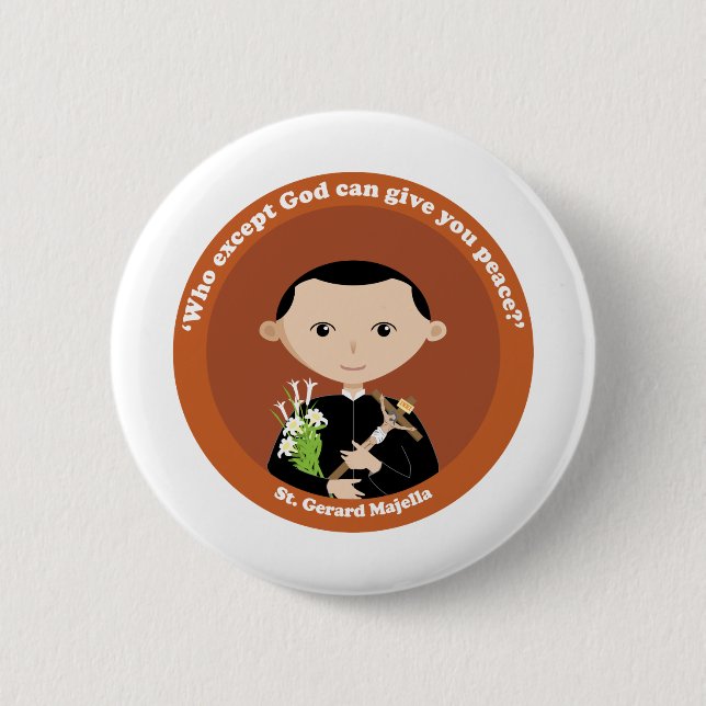 St. Gerard Majella Button (Vorderseite)