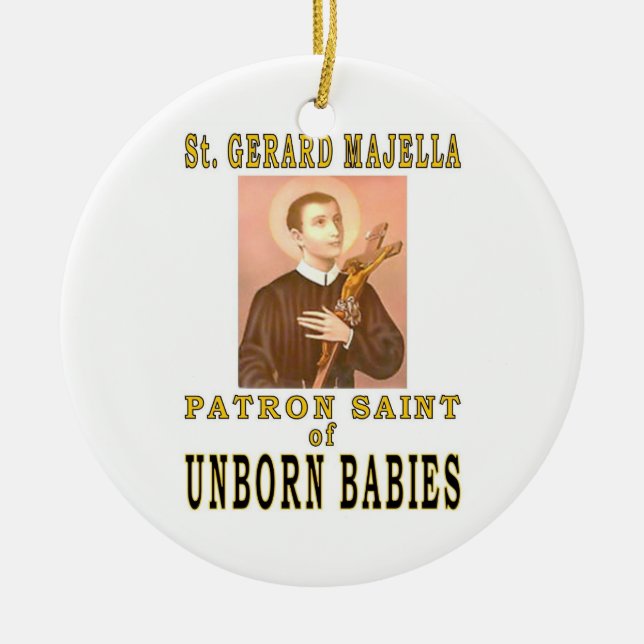 ST. GERARD MAJELLA KERAMIKORNAMENT (Vorne)
