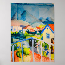 St Germain bei Tunis | Auguste Macke |