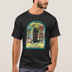 St. Gertrude Schutzheilige der Katzen Große Nivell T-Shirt