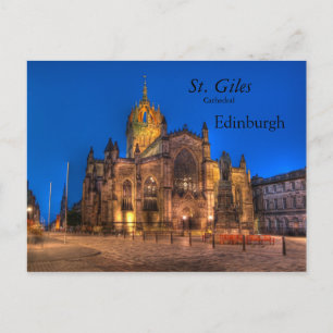 St. Giles Kathedrale Postkarte