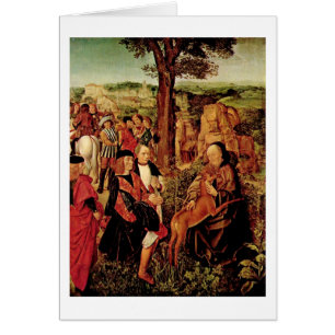 St Giles und das Hinter durch Meister von St Giles