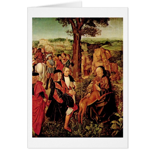 St Giles und das Hinter durch Meister von St Giles (Vorne)