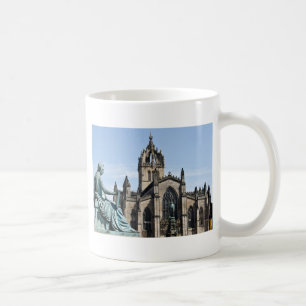 St- Gileskathedrale und David Hume-Statue Tasse