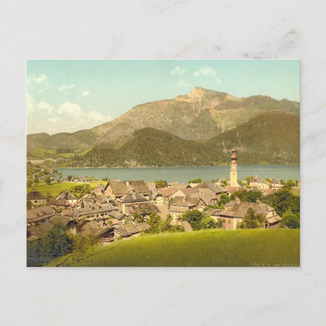 St Gilgen I. in Österreich Postkarte (Vorderseite)