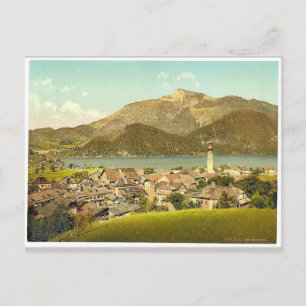 St. Gilgen, in Richtung Schafberg, Oberösterreich, Postkarte