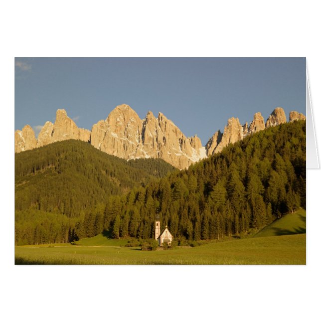 St. Giovanni, Val di Funes, Dolomiten, Italien (Vorderseite (Horizontal))
