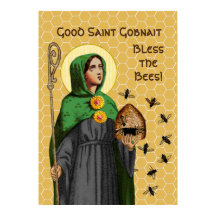 St. Gobnait von Ballyvourney (SAE 003) Poster