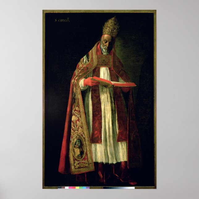 St. Gregory, der Große Poster (Vorne)