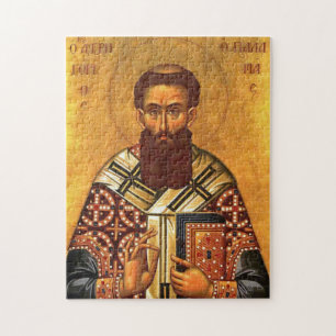 St. Gregory Palamas Orthodox Christliches Symbol Puzzle