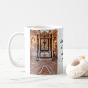 St. Gregory und St. Ambrose. Barockstatuen Kaffeetasse