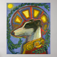 St. Guinefort the Greyhound Print