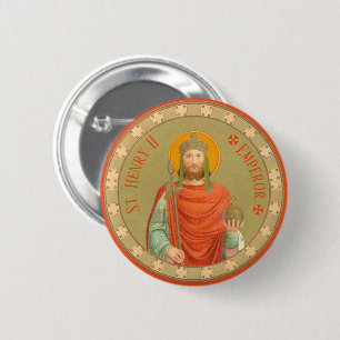 St. Heinrich II., Kaiser (BBS 10) Button