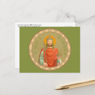 St. Heinrich II., Kaiser (BBS 10) Postkarte
