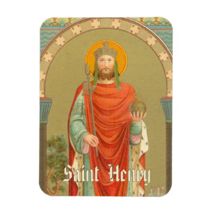 St. Heinrich II., Kaiser (BBS 10) Rechteckige Flex Magnet