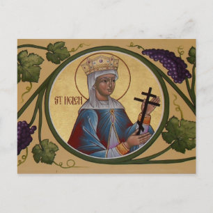 St. Helen Prayer Card Postkarte