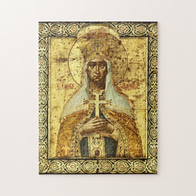 St. Helena Equalito-the-Apostles Orthodox Icon Puzzle (Vertikal)