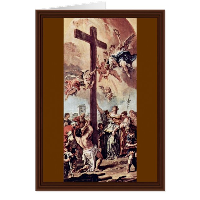 St. Helena fand den heiligen Querentwurf durch (Vorne)
