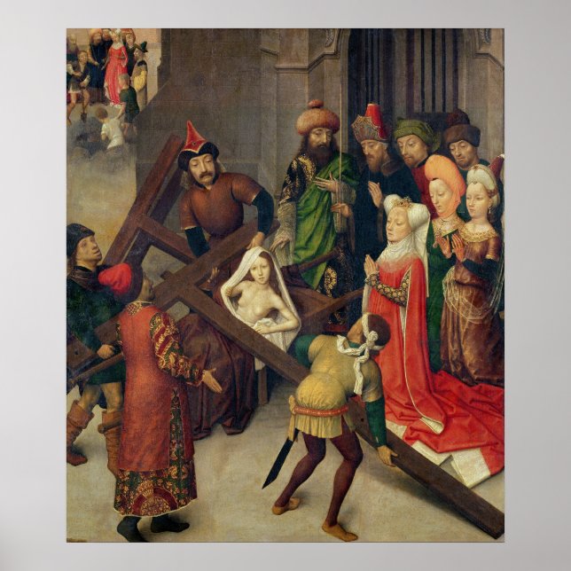 St. Helena und das Wunder des Wahren Kreuzes Poster (Vorne)