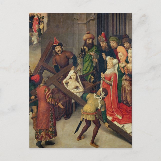 St. Helena und das Wunder des Wahren Kreuzes Postkarte (Vorderseite)