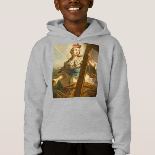 St. Helena von Konstantinopel mit Kreuz Hoodie