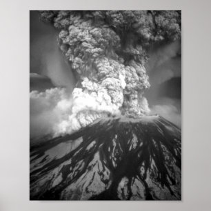 St. Helens Eruption - 18. Mai 1980 Poster