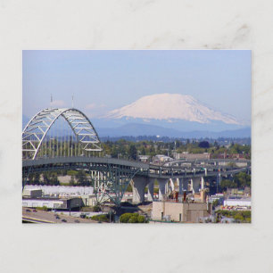 St Helens & Fremont Bridge Postkarten