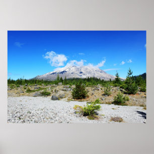 St Helens, Landschaftsfotografie, Seattle Poster