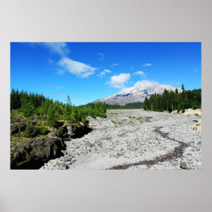 St Helens, Landschaftsfotografie, Seattle Poster