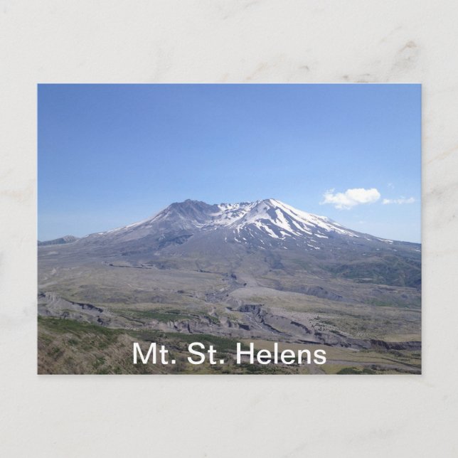 St. Helens Postkarte (Vorderseite)
