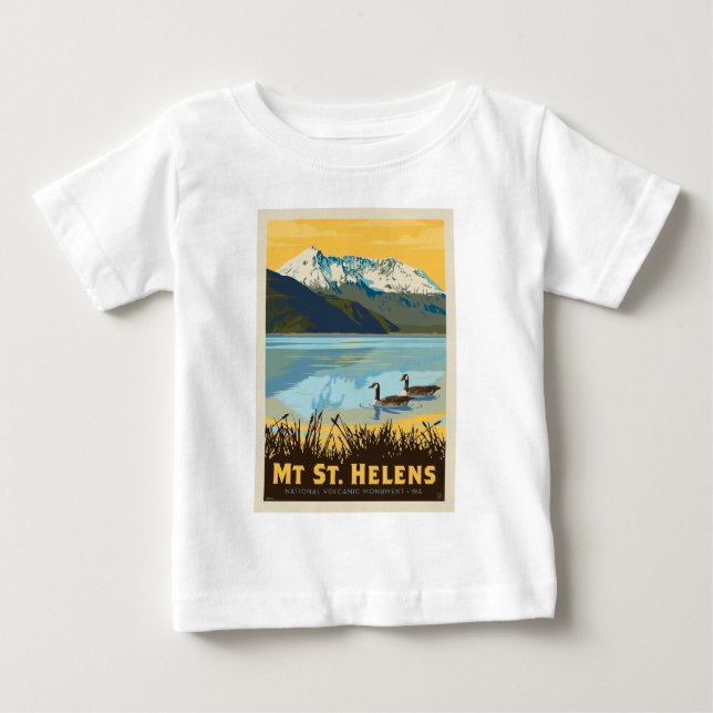 St. Helens | Washington Baby T-shirt (Vorderseite)