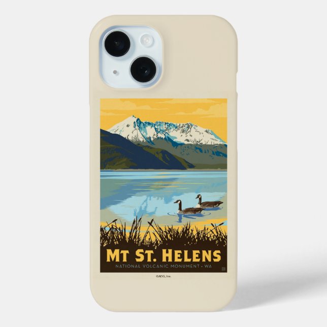 St. Helens | Washington Case-Mate iPhone Hülle (Rückseite)