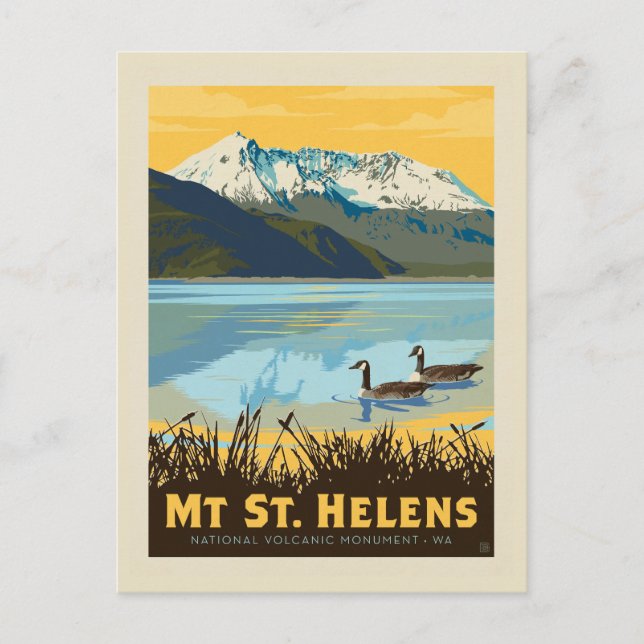 St. Helens | Washington Postkarte (Vorderseite)