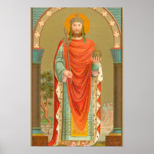 St. Henry II, Kaiser (BBS 10; Style 4) Poster
