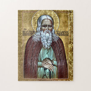 St. Herman von Alaska Orthodox Christliches Symbol Puzzle