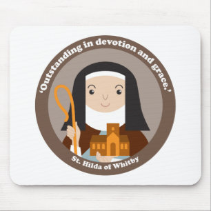 St. Hilda von Whitby Mousepad