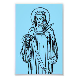 St. Hildegard of Bingen Doktor der Kirche Fotodruck