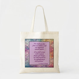 St. Hildegard of Bingen Quote Tote Bag Tragetasche