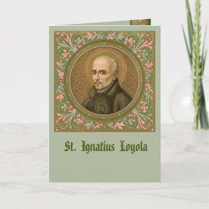 St. Ignatius Loyola (BK 050) Blank Greeting/Note Karte