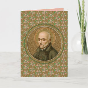 St. Ignatius Loyola (BK 050) Blank Greeting/Note Karte