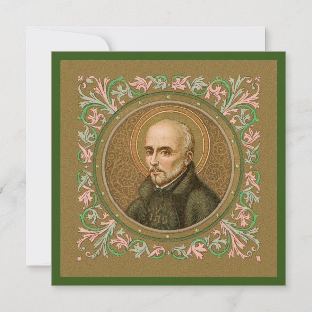 St. Ignatius Loyola (BK 050) Blank Square Gruß (Vorderseite)