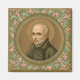 St. Ignatius Loyola (BK 050) Square Magnet