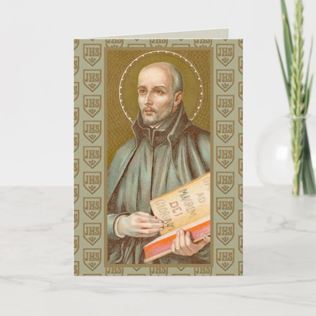 St. Ignatius Loyola (JM 27) Gruß Karte (Vorderseite)