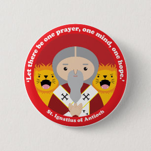 St. Ignatius von Antioch Button