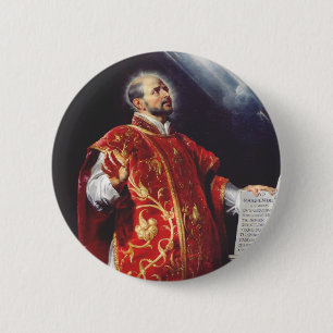 St. Ignatius von Loyola Button