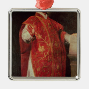 St Ignatius von Loyola-Gründer der Jesuite Silbernes Ornament